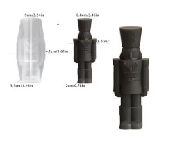 Molde silicona soldado cascanueces BM3947 (2)